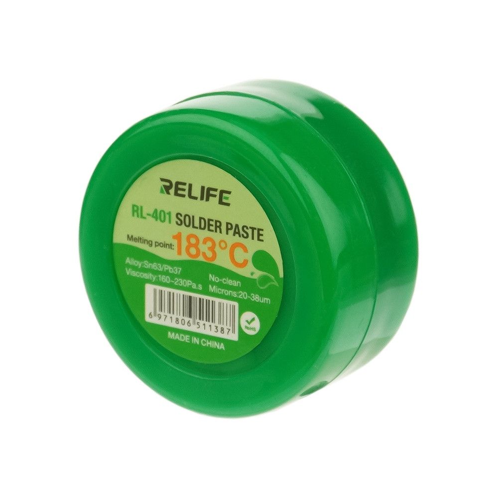 Паста BGA Relife RL-401 30 г, 183 гр. С Паста BGA Relife RL-401 30 г, 183 гр. С