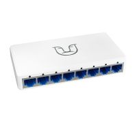 Switch коммутатор Alfa S108 10/100Mbps 8 портов white