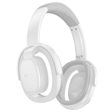 Навушники HOCO Rhyme open BT headphones W67 |BT5.4, 32h, HiFi| біло-сірі