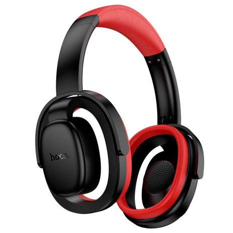 Наушники HOCO Rhyme open BT headphones W67 |BT5.4, 32h, HiFi| black-red Наушники HOCO Rhyme open BT headphones W67 |BT5.4, 32h, HiFi| black-red