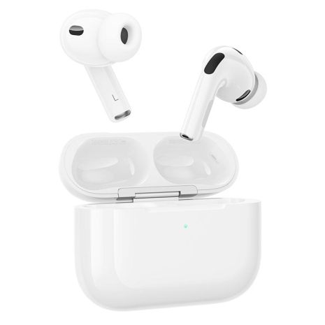 Наушники HOCO True wireless stereo headset EW96 |BT6.0, 30/300mAh, 4h| white - Бездротові навушники Наушники HOCO True wireless stereo headset EW96 |BT6.0, 30/300mAh, 4h| white - Бездротові навушники