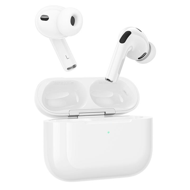 Наушники HOCO True wireless stereo headset EW96 |BT6.0, 30/300mAh, 4h| white - Бездротові навушники Наушники HOCO True wireless stereo headset EW96 |BT6.0, 30/300mAh, 4h| white - Бездротові навушники