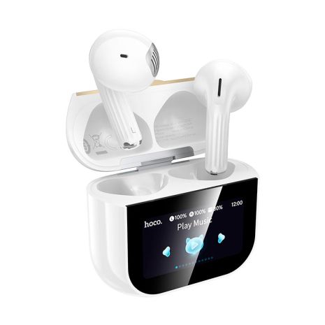 Беспроводные наушники HOCO Kissa touch screen BT headset EW89 |BT5.4, 25/300mAh, 3.5/20h| белые Беспроводные наушники HOCO Kissa touch screen BT headset EW89 |BT5.4, 25/300mAh, 3.5/20h| белые
