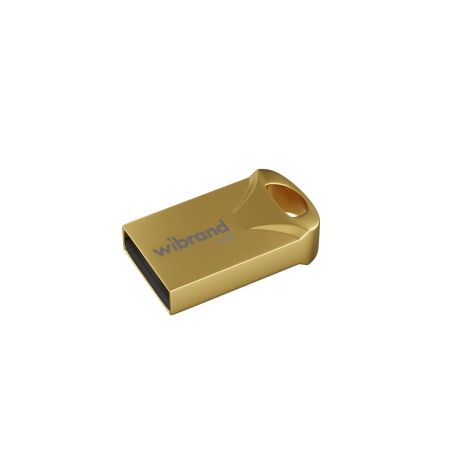 USB флешка Wibrand USB 2.0 Hawk 8Gb Gold