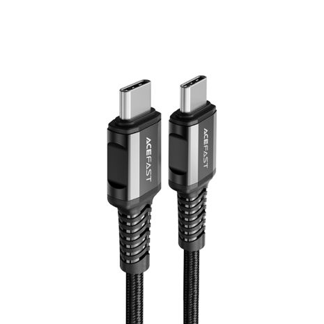 Кабель Acefast C1-03 Type-C to Type-C PD 60W 1.2m черный Кабель Acefast C1-03 Type-C to Type-C PD 60W 1.2m черный