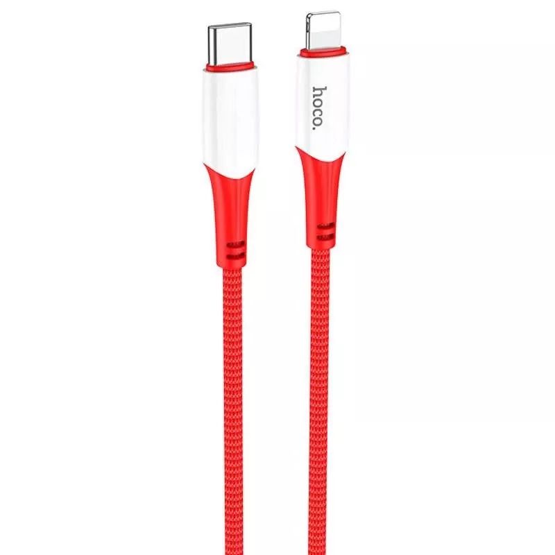 Кабель Hoco X70 Type-C на Lightning PD 1м, червоний колір Кабель Hoco X70 Type-C на Lightning PD 1м, червоний колір