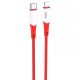 Кабель Hoco X70 Type-C на Lightning PD 1м, червоний колір Кабель Hoco X70 Type-C на Lightning PD 1м, червоний колір
