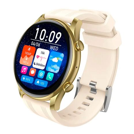 Смарт часы Hoco Y38 AMOLED с функцией звонка gold Смарт часы Hoco Y38 AMOLED с функцией звонка gold