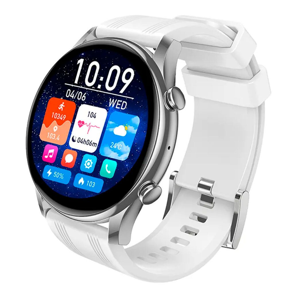 Смарт-годинник Hoco Y38 дзвінок версія Silver Смарт-годинник Hoco Y38 дзвінок версія Silver