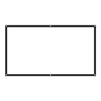 Экран для проектора 100" 16:9 Белый Экран для проектора 100" 16:9 Белый