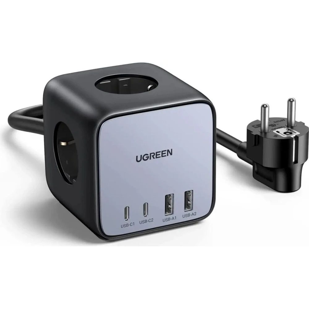 Зарядний пристрій UGREEN CD268 65W DigiNest Cube (2C2A) (UGR-60113) Зарядний пристрій UGREEN CD268 65W DigiNest Cube (2C2A) (UGR-60113)