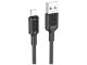Черный USB Borofone BX111 Lightning 2.4A кабель