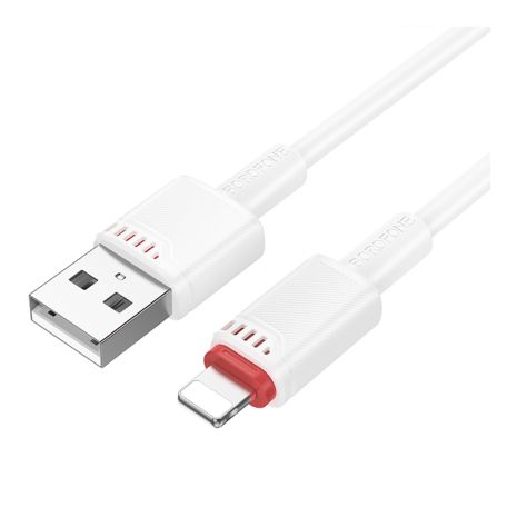 Кабель USB Borofone BX110 Lightning 2.4A Белый
