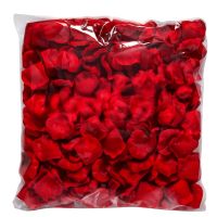Искусственные лепестки роз, упаковка 1000шт, red Искусственные лепестки роз, упаковка 1000шт, red