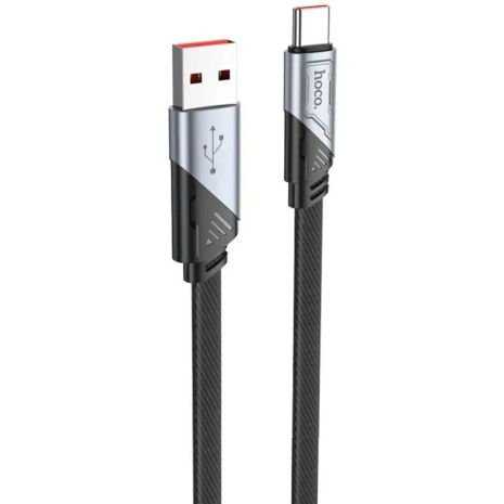 Кабель Hoco U119 USB на Type-C, 5A, 1м, черный