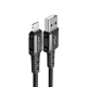 Кабель Acefast C1-02 USB to Lightning 1.2m черный