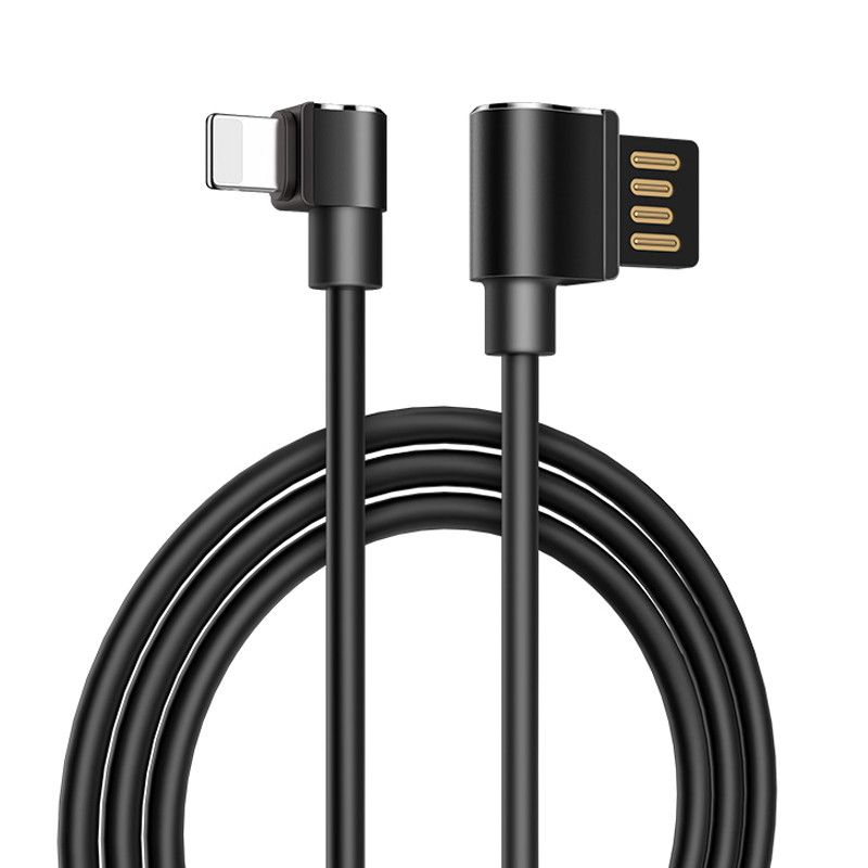 USB Кабель HOCO U37 USB - Lightning (0.6М) черный USB Кабель HOCO U37 USB - Lightning (0.6М) черный