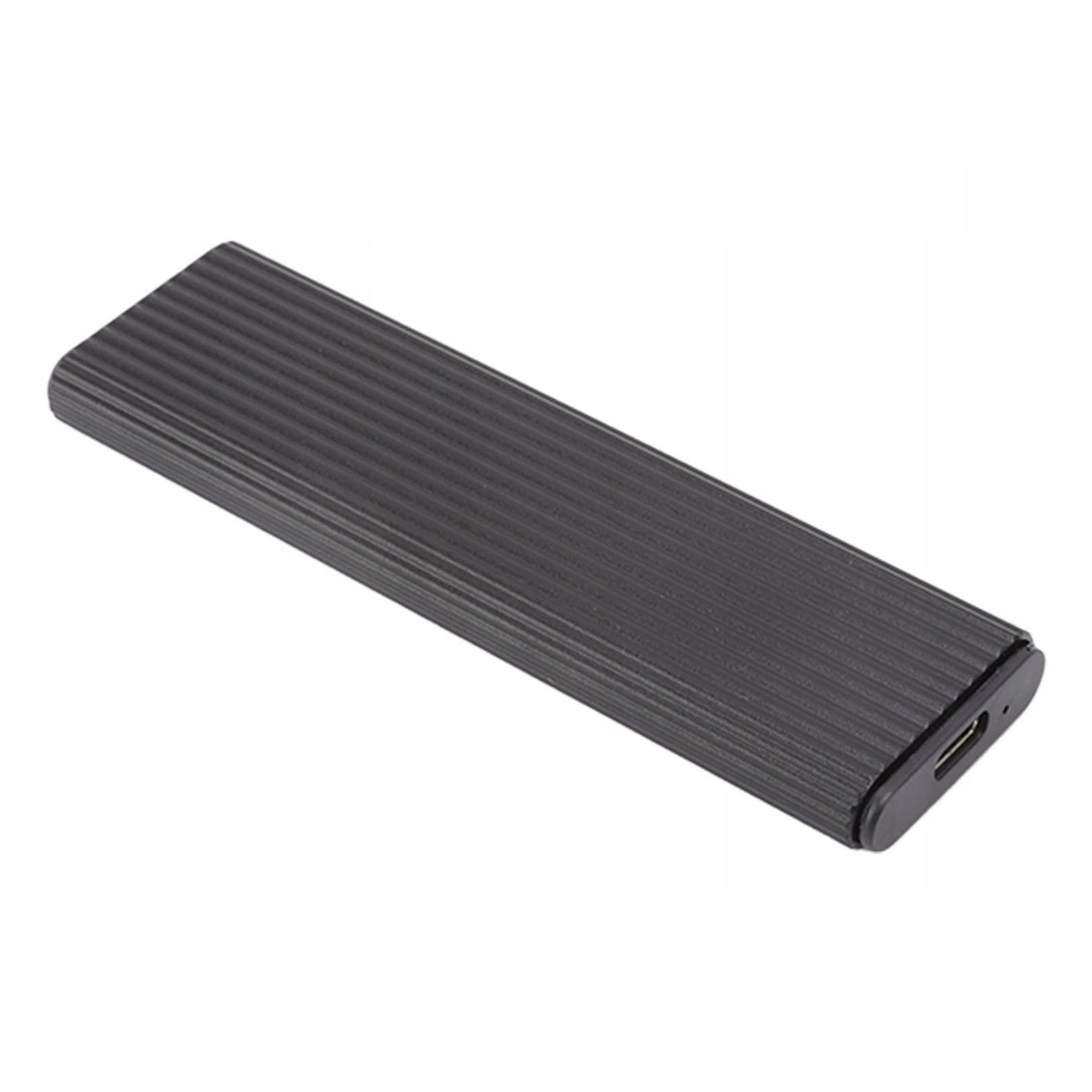 Внешний карман для SSD радиаторный 10Gbps NVME USB 3.1 Type-C, Metal, Black Внешний карман для SSD радиаторный 10Gbps NVME USB 3.1 Type-C, Metal, Black