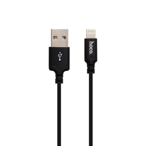 USB Hoco X14 Times Speed Lightning 1m Черный