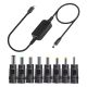 Type-C to DC 60W кабель для роутера, ноутбука, камер с 8 переходниками. 5V/9V/12V/15V/20V Boost Converter Adjustable Voltage Black Type-C to DC 60W кабель для роутера, ноутбука, камер с 8 переходниками. 5V/9V/12V/15V/20V Boost Converter Adjustable Voltage Black