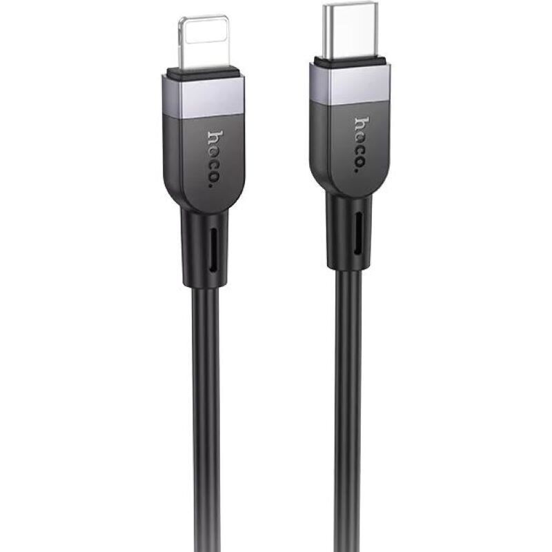 Кабель Hoco X109 Type-C to Lightning 3m black Кабель Hoco X109 Type-C to Lightning 3m black