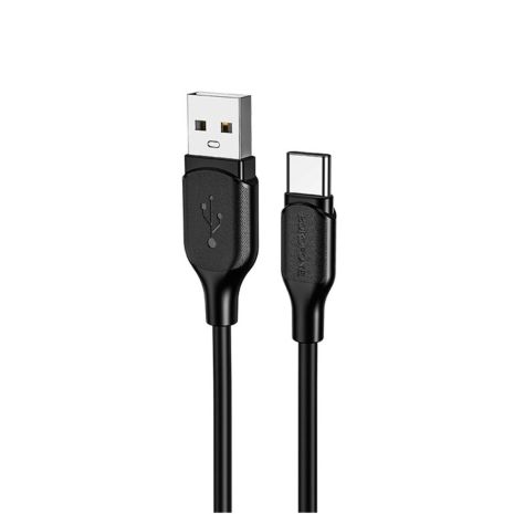 Кабель Borofone BX42 USB to Type-C 1m черный Кабель Borofone BX42 USB to Type-C 1m черный