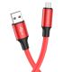 Кабель Borofone BX82 USB to MicroUSB 1m красный Кабель Borofone BX82 USB to MicroUSB 1m красный