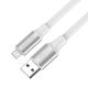 Кабель Borofone BX82 USB to MicroUSB 1m білий Кабель Borofone BX82 USB to MicroUSB 1m білий