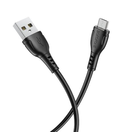 Кабель Borofone BX51 USB to MicroUSB 1m черный