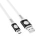 Кабель Borofone BX35 USB to MicroUSB 1m білий