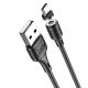 Магнитный кабель Hoco X52 USB to MicroUSB 1m черный Магнитный кабель Hoco X52 USB to MicroUSB 1m черный