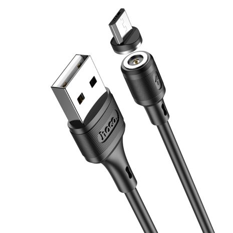 Магнитный кабель Hoco X52 USB to MicroUSB 1m черный