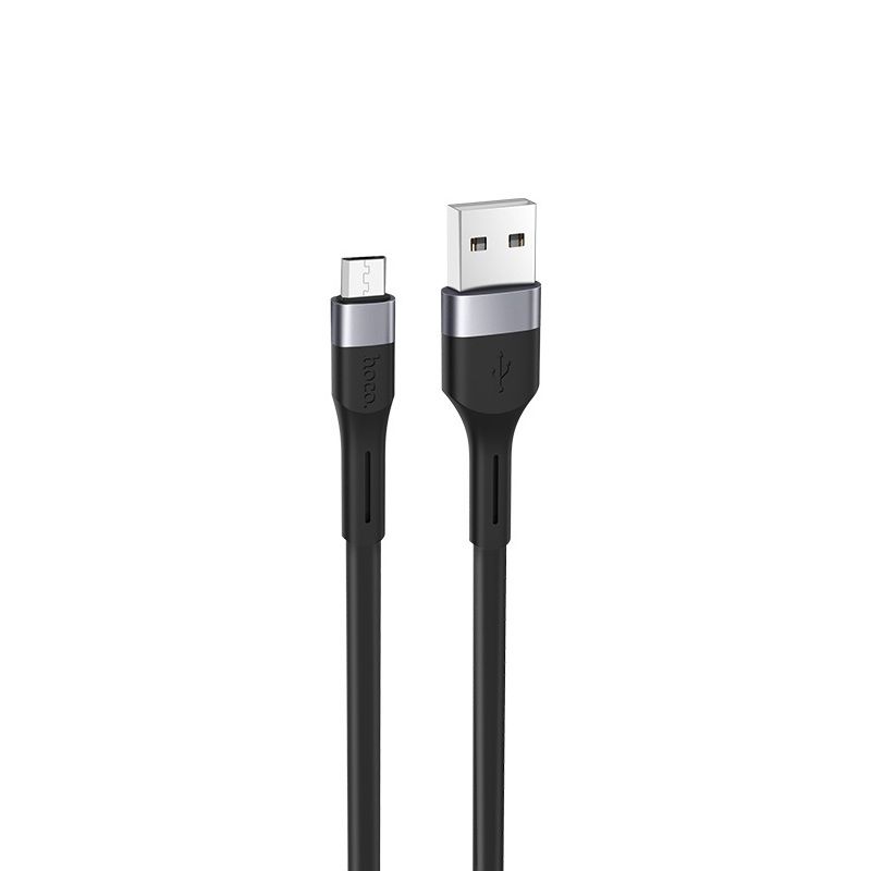 USB Кабель HOCO X34 USB - MicroUSB (1М) чорний USB Кабель HOCO X34 USB - MicroUSB (1М) чорний