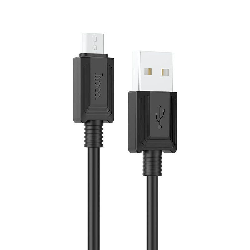 USB кабель HOCO X73 MicroUSB чорного кольору USB кабель HOCO X73 MicroUSB чорного кольору