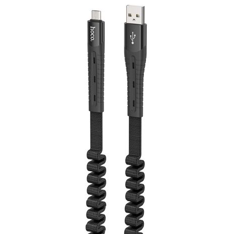 USB Кабель HOCO U78 USB - MicroUSB (1.2М) черный