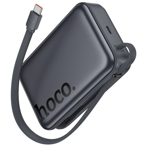 Hoco Q44A повербанк 20000mAh PD 45W с магнитной беспроводной зарядкой metal gray