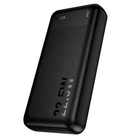 Повербанк HOCO Essence PD fully compatible power bank J159A 20000mAh |2USB/1Type-C, 22.5W/3A, PD/QC| black