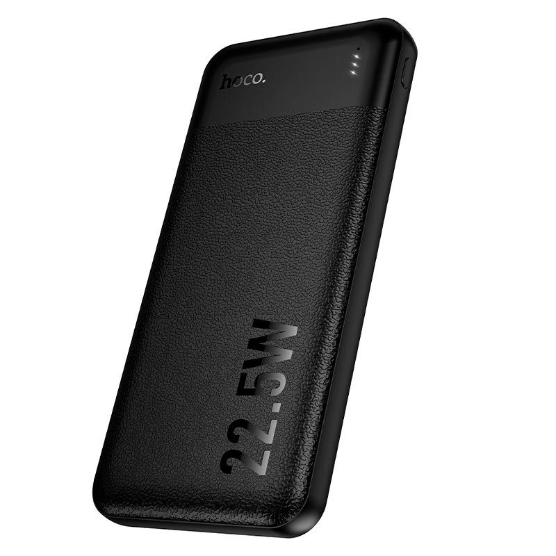 Повербанк HOCO Essence PD 10000mAh, 22.5W/3A, PD/QC| black Повербанк HOCO Essence PD 10000mAh, 22.5W/3A, PD/QC| black