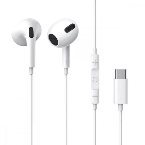 Наушники Baseus Encok CZ19 Type-C Wired Earphones White A00182201213-00