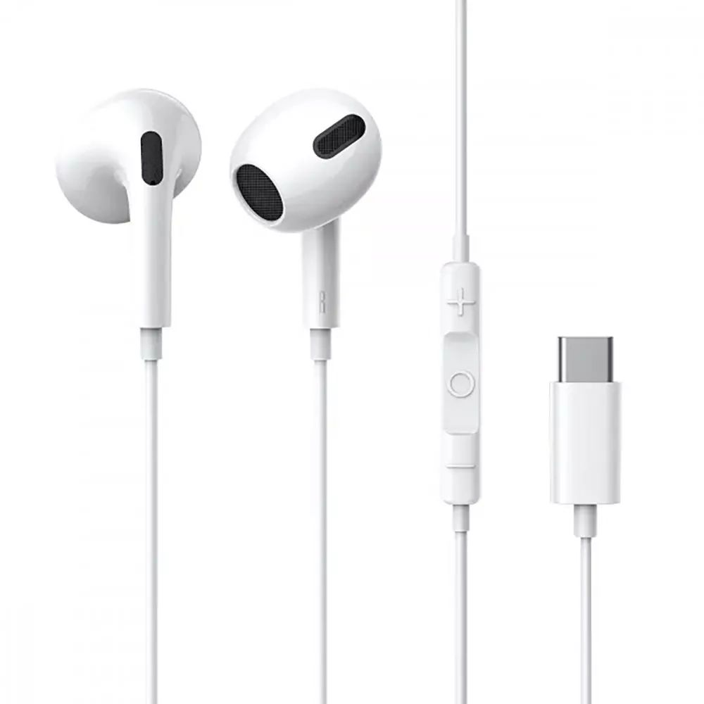 Наушники Baseus Encok CZ19 Type-C Wired Earphones White A00182201213-00 Наушники Baseus Encok CZ19 Type-C Wired Earphones White A00182201213-00