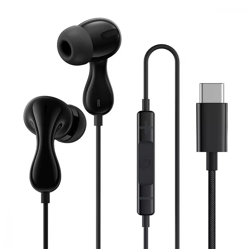 Наушники Baseus Encok CZ20 Type-C Wired Earphones Black A00171400113-00 Наушники Baseus Encok CZ20 Type-C Wired Earphones Black A00171400113-00