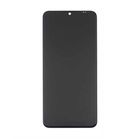 Дисплей для ZTE Blade A51 с чёрным тачскрином и корпусной рамкой