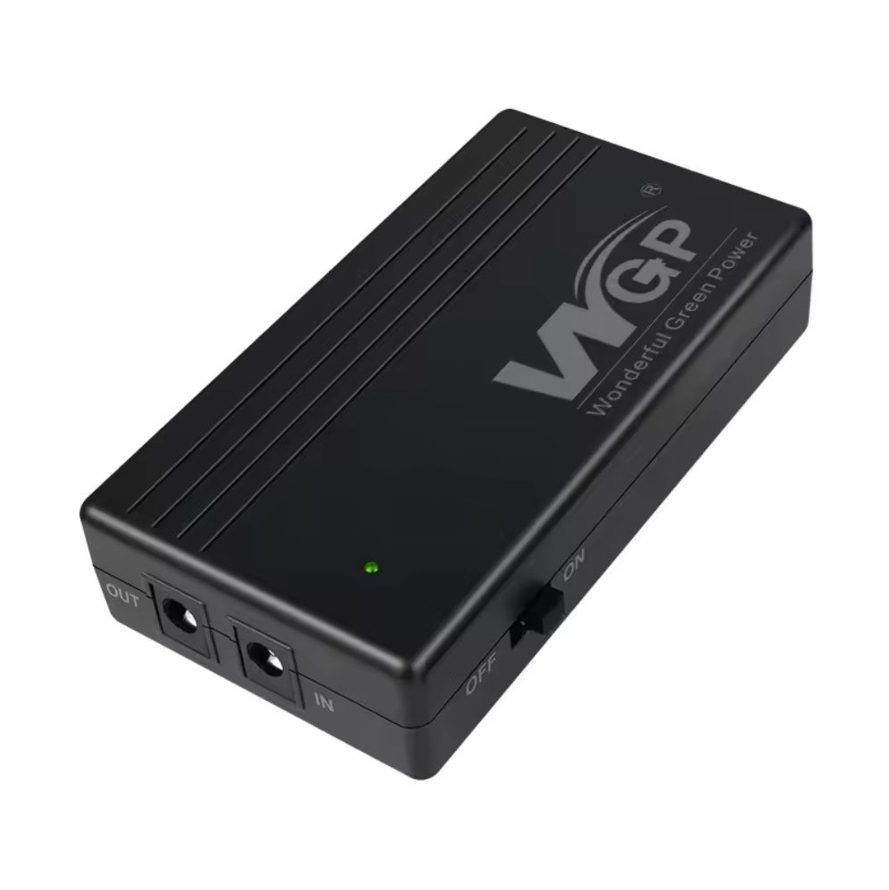 ИБП Mini UPS 7800mAh 24W (12V 2A) для роутера WGP БЕЗ блока питания UPS1202 DC722412 BLACK ИБП Mini UPS 7800mAh 24W (12V 2A) для роутера WGP БЕЗ блока питания UPS1202 DC722412 BLACK
