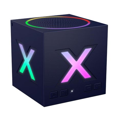 Акустическая система HOCO Rubik cube sports BT speaker royal BR101 |BT5.4, AUX/TF, TWS, 5W, 5H| синяя