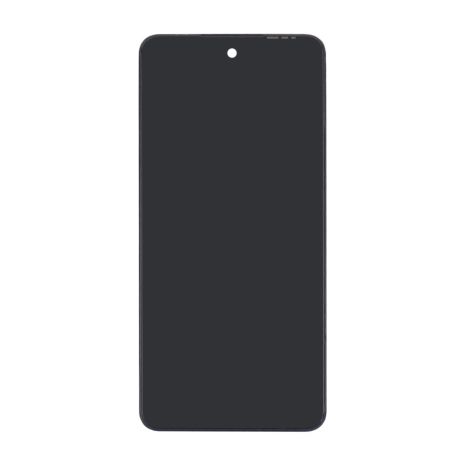 Дисплей для INFINIX Smart 8 Pro (X6525B) с чёрным тачскрином и корпусной рамкой