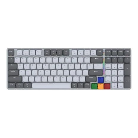 Беспроводная игровая клавиатура Fantech MAXFIT AIR99 MK916 Brown Switch Серый