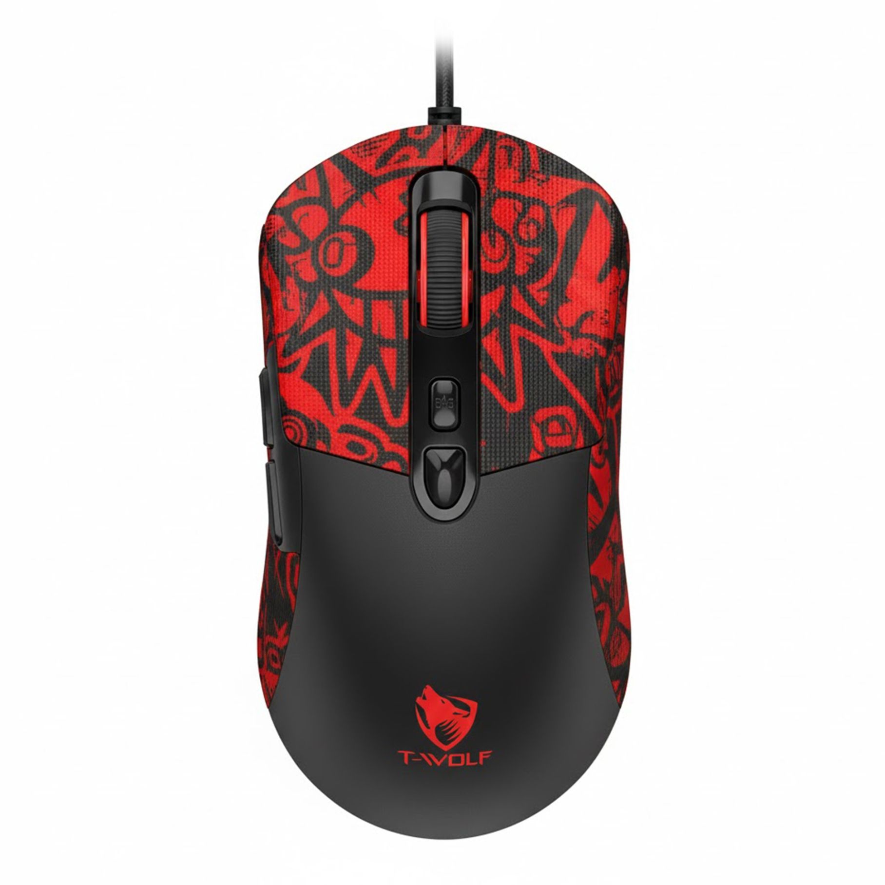 USB Миша Ігрова TWolf G550 Чорно-червоний USB Миша Ігрова TWolf G550 Чорно-червоний