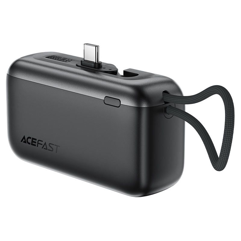 Повербанк ACEFAST M27-10000 22.5W power bank with USB-C port and cable Metal Gray Повербанк ACEFAST M27-10000 22.5W power bank with USB-C port and cable Metal Gray