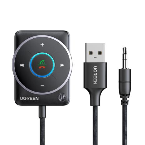 Bluetooth-ресивер UGREEN CM723 Bluetooth Receiver Audio Adapter Black Bluetooth-ресивер UGREEN CM723 Bluetooth Receiver Audio Adapter Black