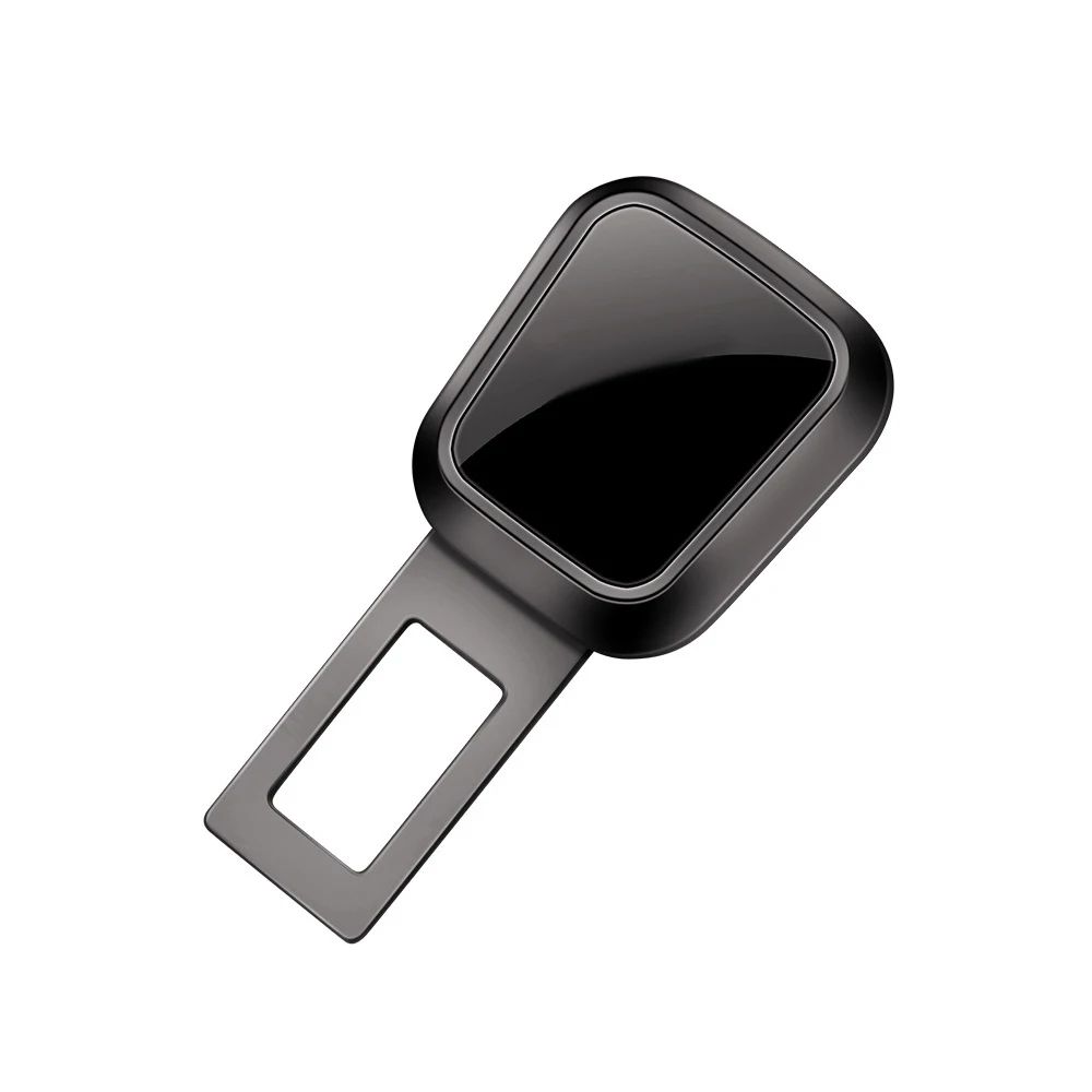 Заглушка-удлинитель автомобильного ремня безопасности Цинковый сплав Зеркальное покрытие METAL GRAY Заглушка-удлинитель автомобильного ремня безопасности Цинковый сплав Зеркальное покрытие METAL GRAY